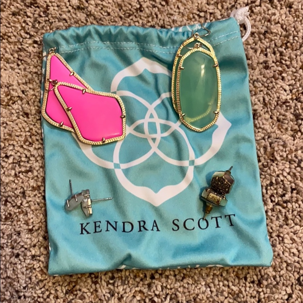 Assortment of Kendra Scott earrings